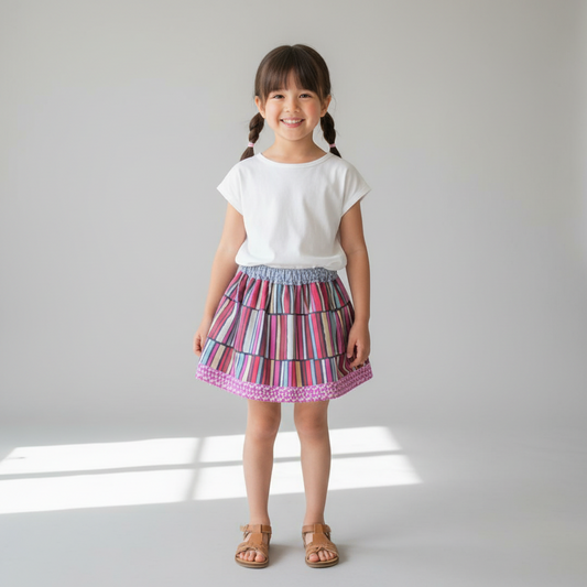 Cotton Skirt - CANDY LADDER