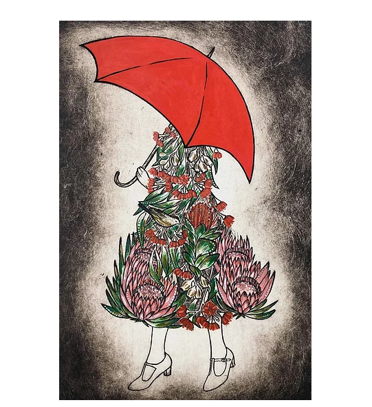 Original Art Print Blank Greeting Cards - individual