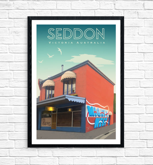 Vintage Poster - Seddon Deadly Sins