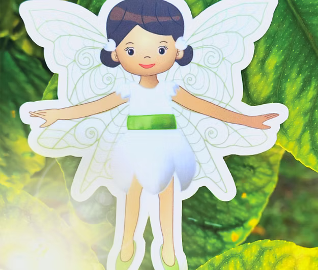 Fairy Blossom Vinyl Stickers