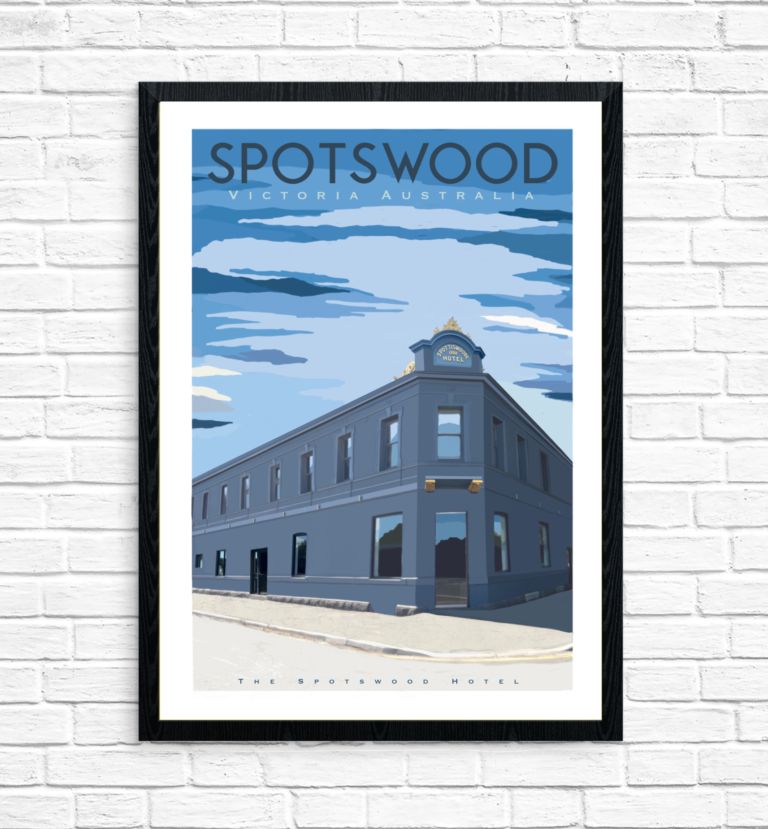 Vintage Poster - Spotswood Hotel Sky