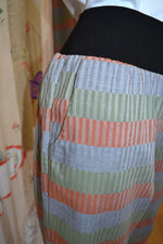 Women's Handmade Band Pants - Steps stripe **ON SALE**