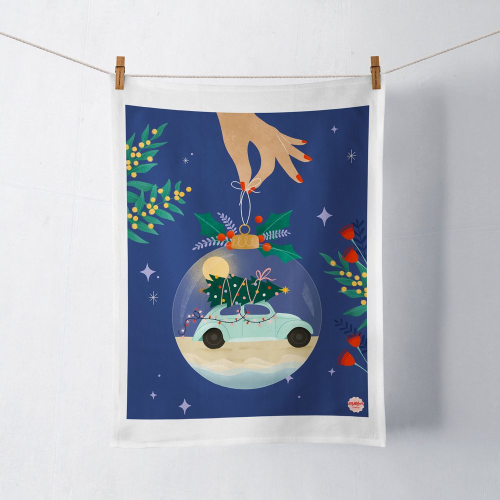 Tea Towel - Christmas Range