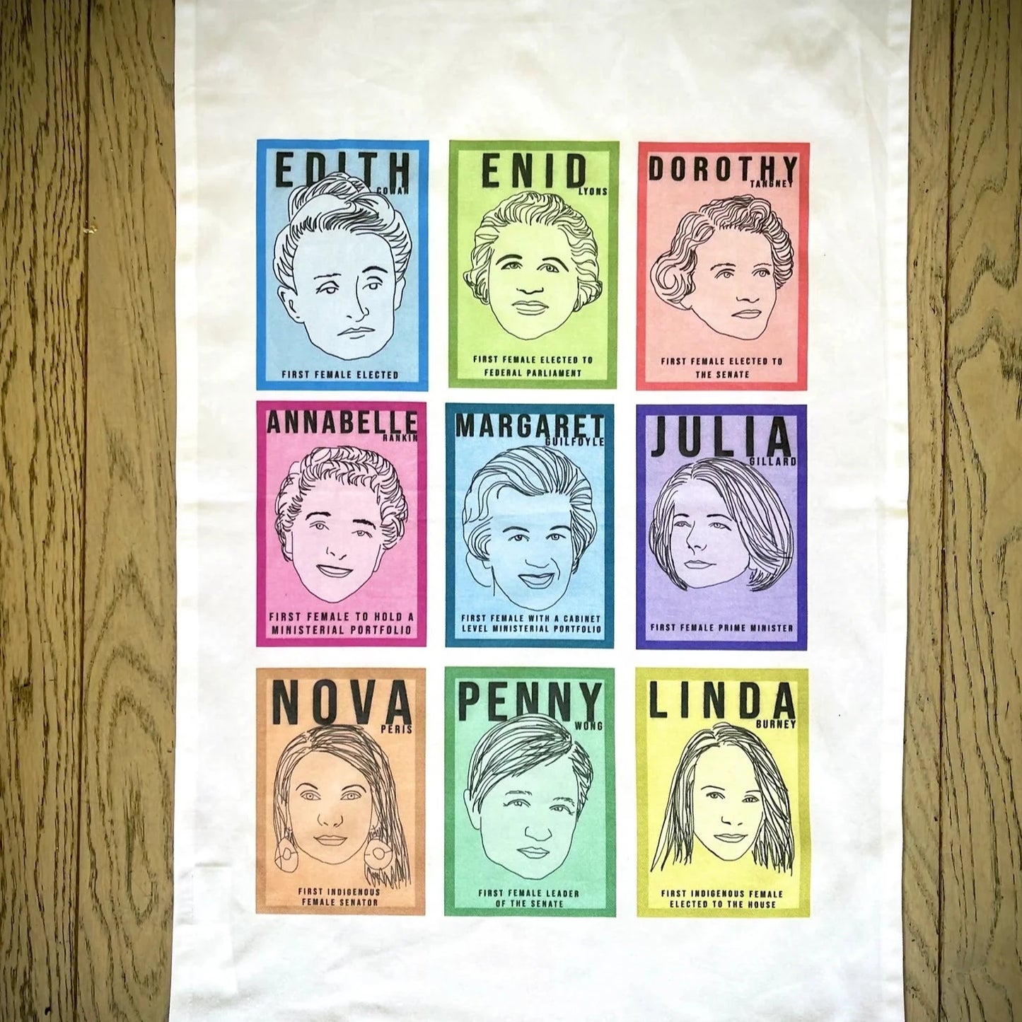 Votes for Women Tea Towel