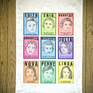 Votes for Women Tea Towel
