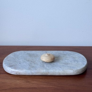 Handturned Timber Vase - Box Elder Pebble