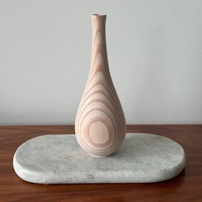 Handturned Timber Vase - Douglas Fir Droplet