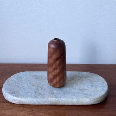 Handturned Timber Vase - Red Box Silo