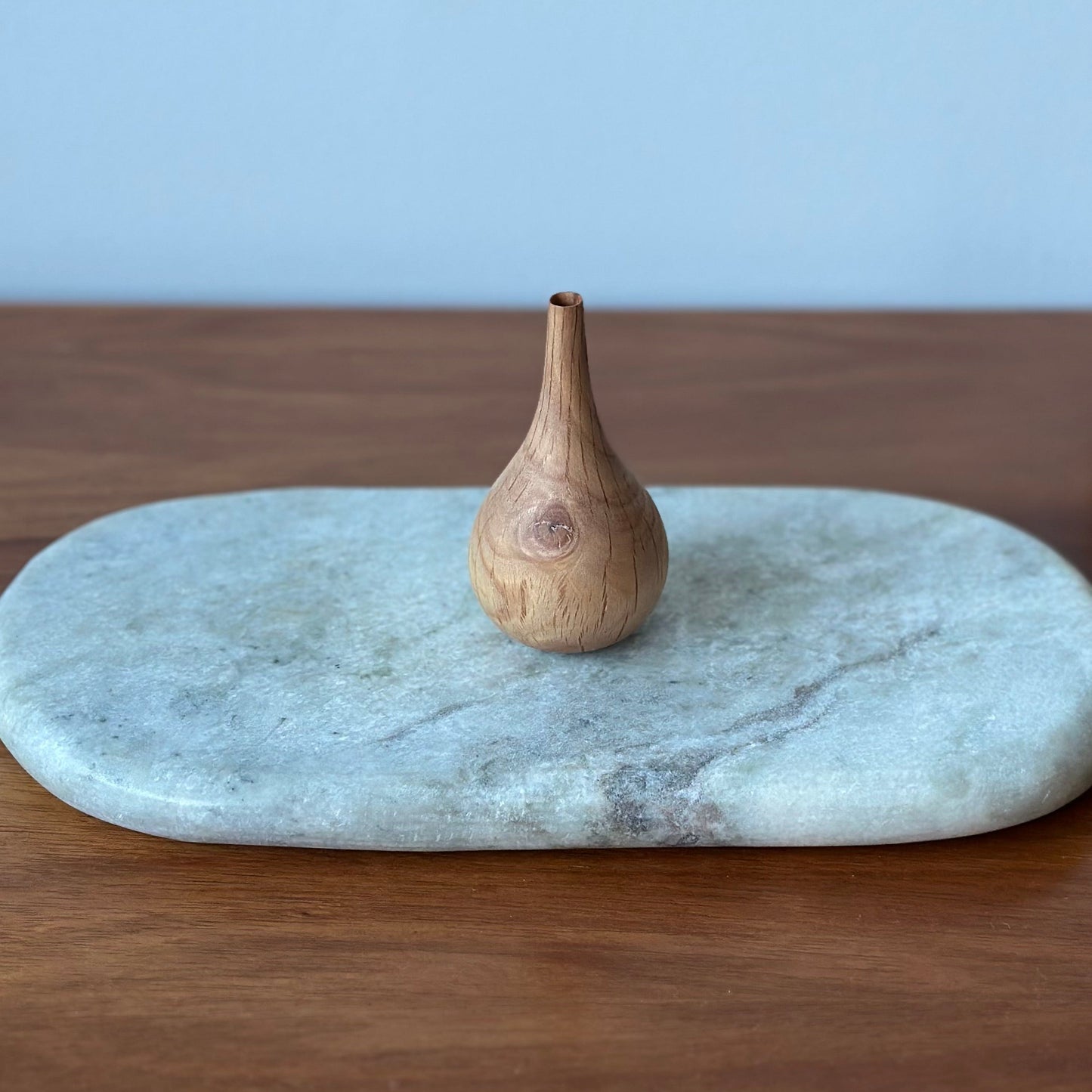 Handturned Timber Vase - Unknown