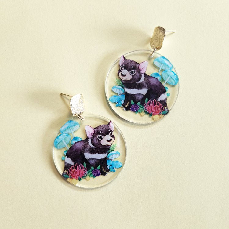 Australian Animals Statement Earrings Collection