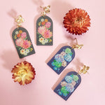 Floral Statement Earrings Collection