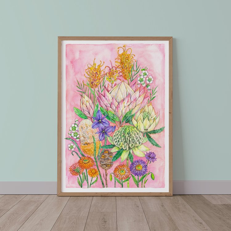 Watercolour By Cat Original Art Prints