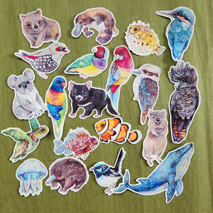 Australian Themed Vinyl Sticker Packs