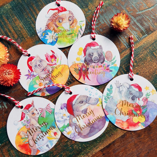 Christmas Gift Tag - set of 6