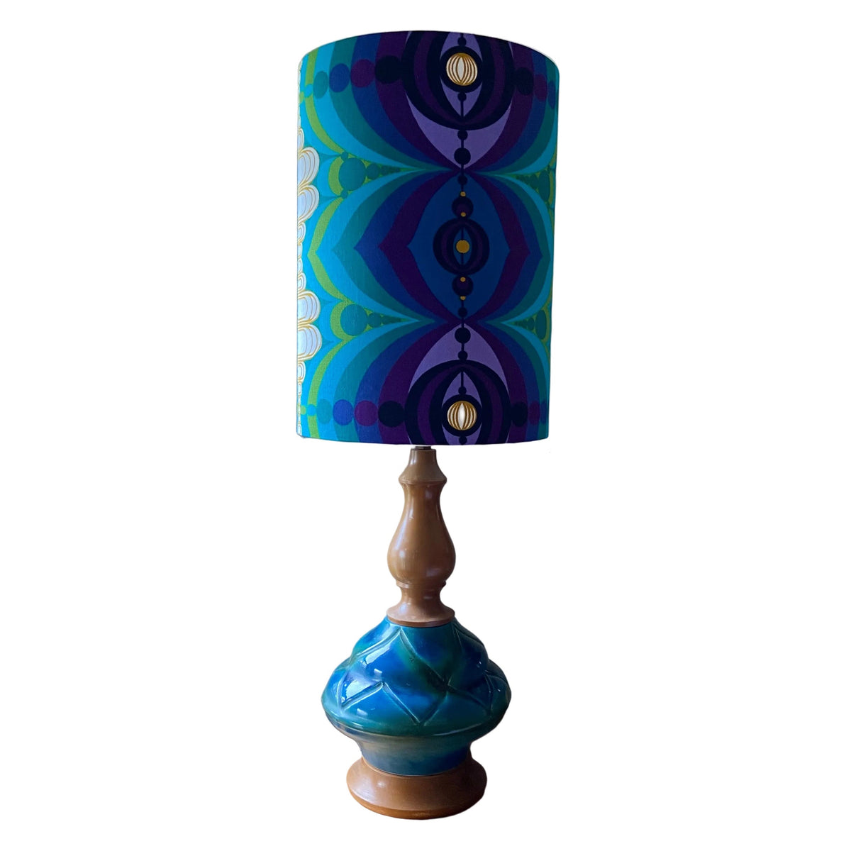 Custom Lamp Shade only - Warm Retro