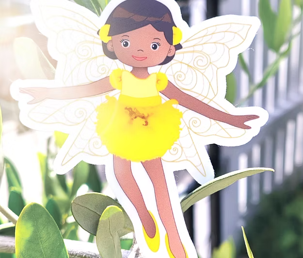 Fairy Blossom Vinyl Stickers