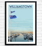 Vintage Poster - Williamstown Royal Victorian Motor Yacht Club