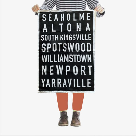 Tea Towel - Williamstown Line