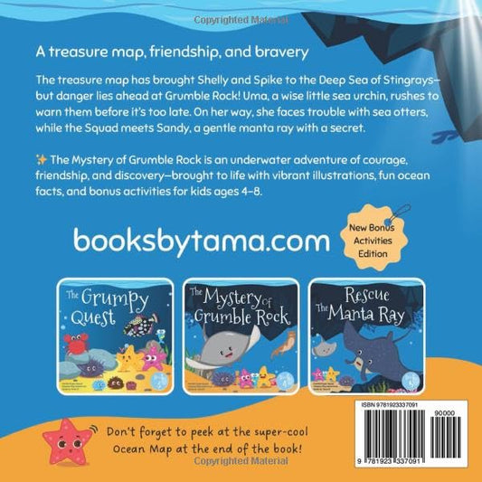 Treasure Map Adventures: Starfish Super Squad Book 4 - The Mystery of Grumble Rock