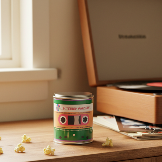 Candles for Music Lovers - Buttered Popcorn (type)