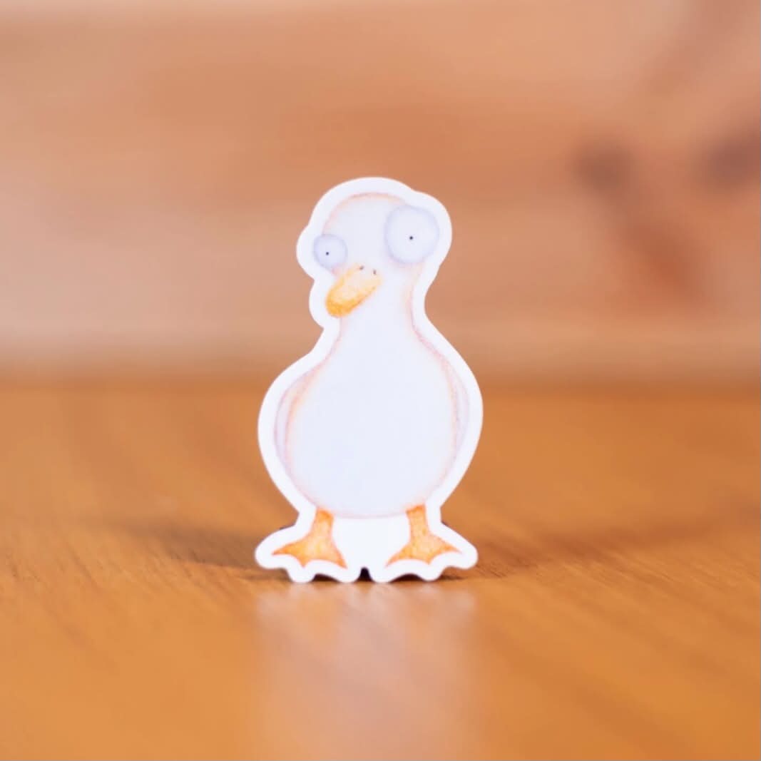 Original Illustration Die Cut Vinyl Stickers