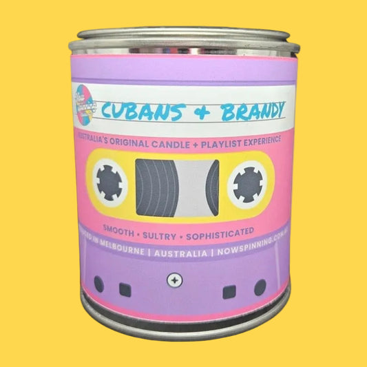 Candles for Music Lovers - Cubans & Brandy (type)