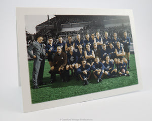 Vintage VFL Football Greeting Card Collection