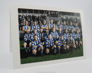 Vintage VFL Football Greeting Card Collection