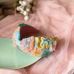 Hand Embroidered Bead Detail Luxury Headband - Dolce ** ON SALE **