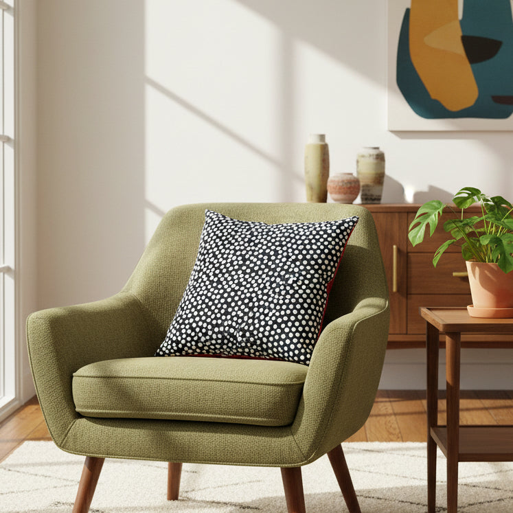Cushion - DOT DOT SPOT CANVAS