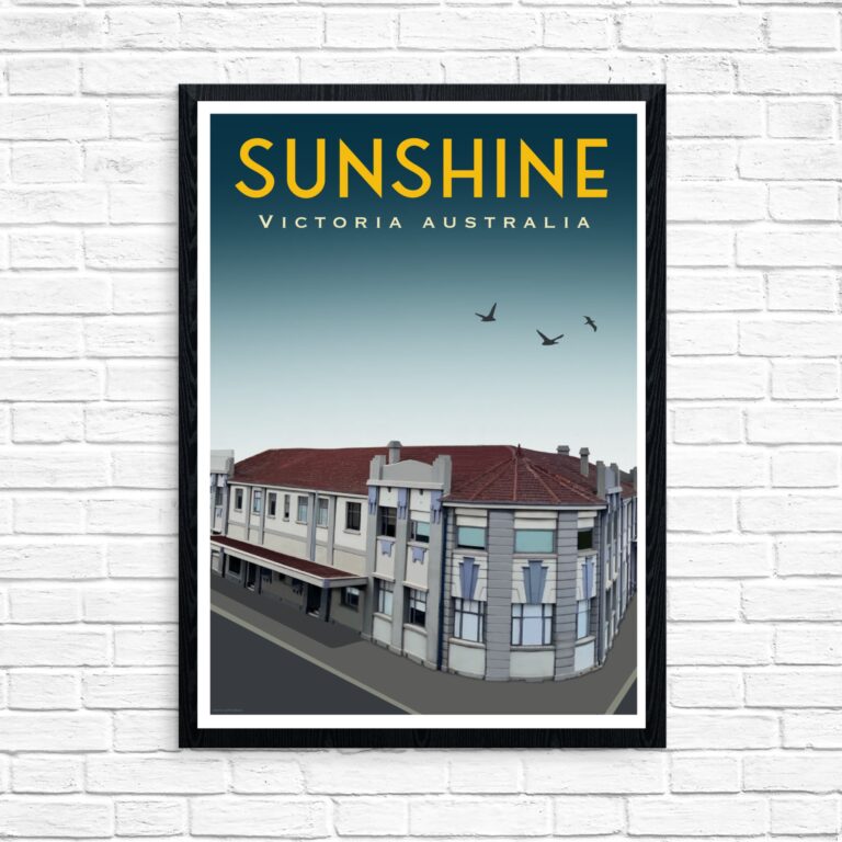 Vintage Poster - Sunshine McKay Building