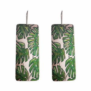 Aluminium Original Art Earrings