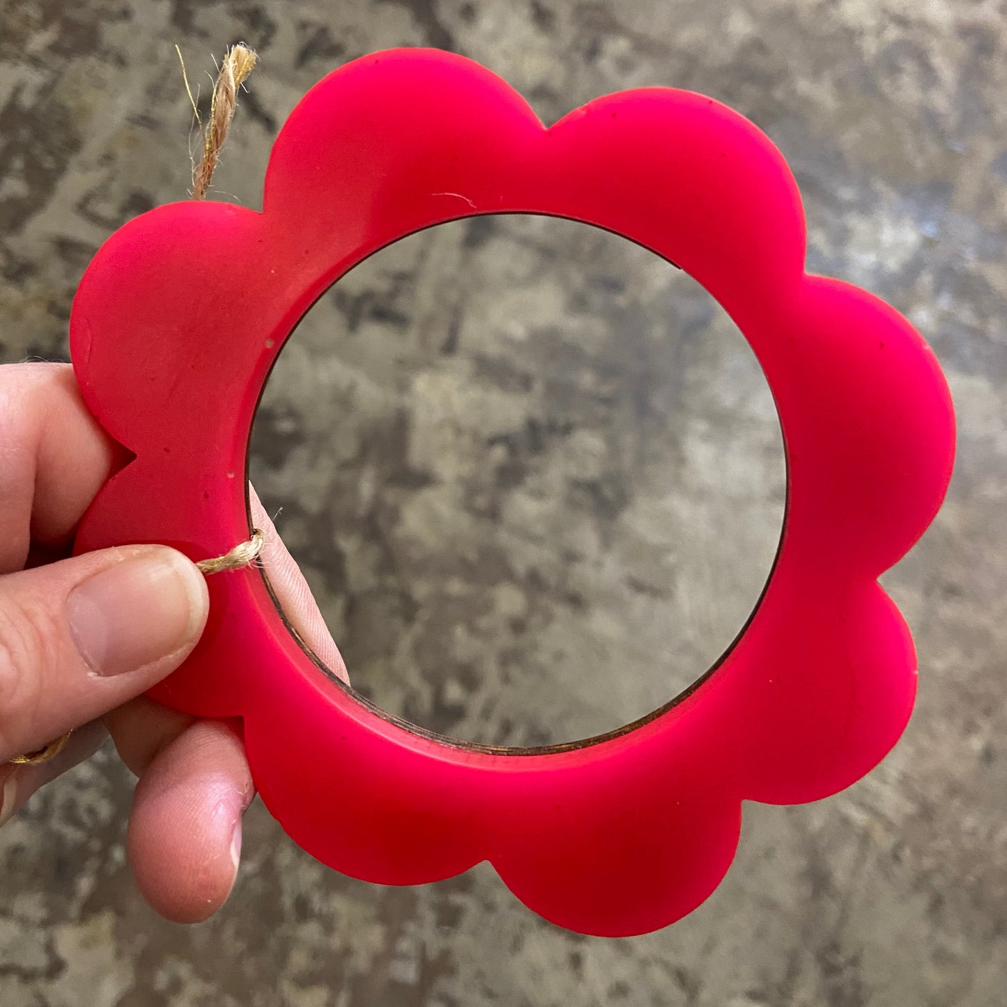 Burst of Colour Resin & Bamboo Bangle - Flower Set