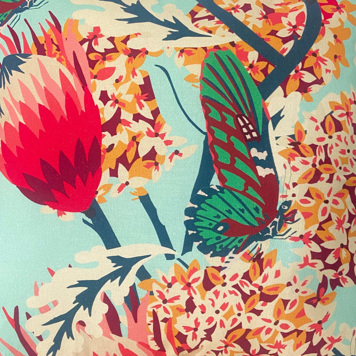 Cushion - BUTTERFLIES & PROTEA