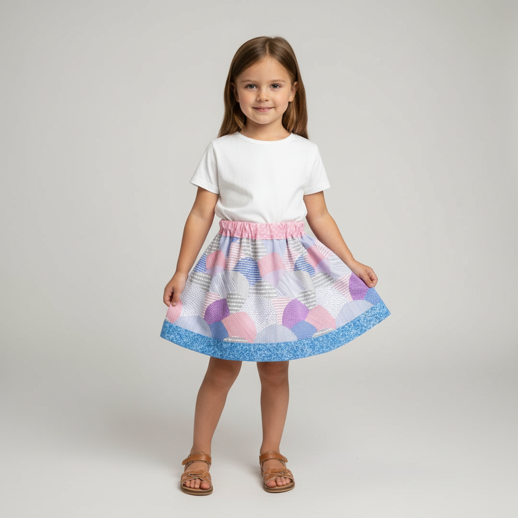 Cotton Skirt - ARCHES IN PASTEL