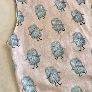 Baby Toddler Long Romper - Monster Stroll
