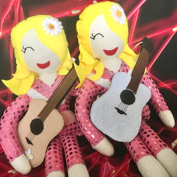 Dolly Parton Cloth Doll Far Fetched Designs