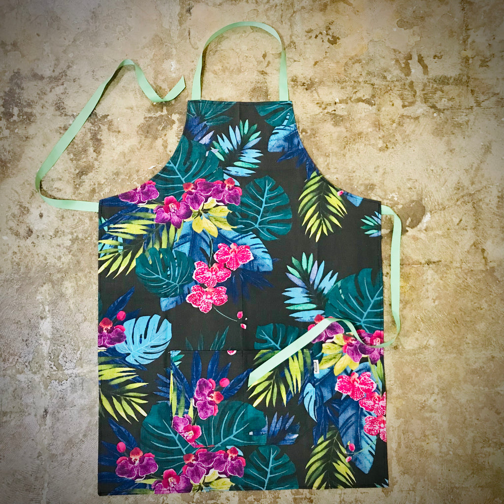 Apron (adult) - Tropical Orchid