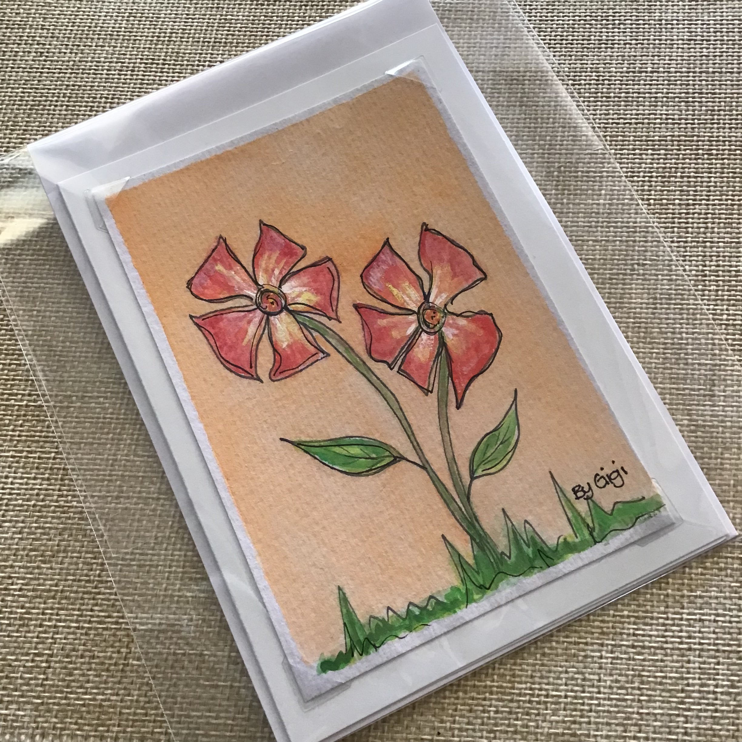 Hand Drawn Keepsake Artwork Greeting Cards