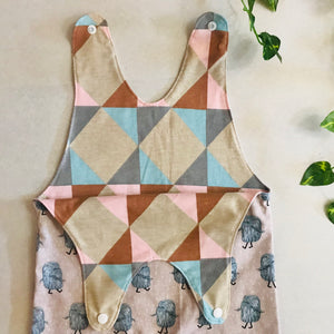 Baby Toddler Long Romper - Monster Stroll