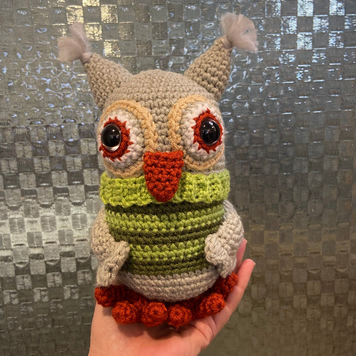 Owl Crochet Toy