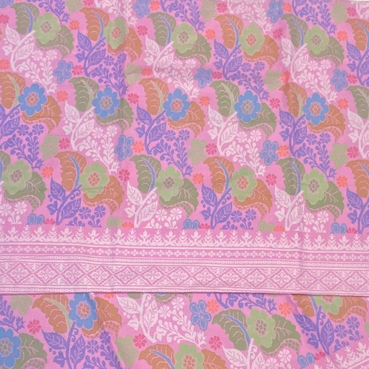 Pillow Case Set - Pixel Paisley with Border (set of 2)