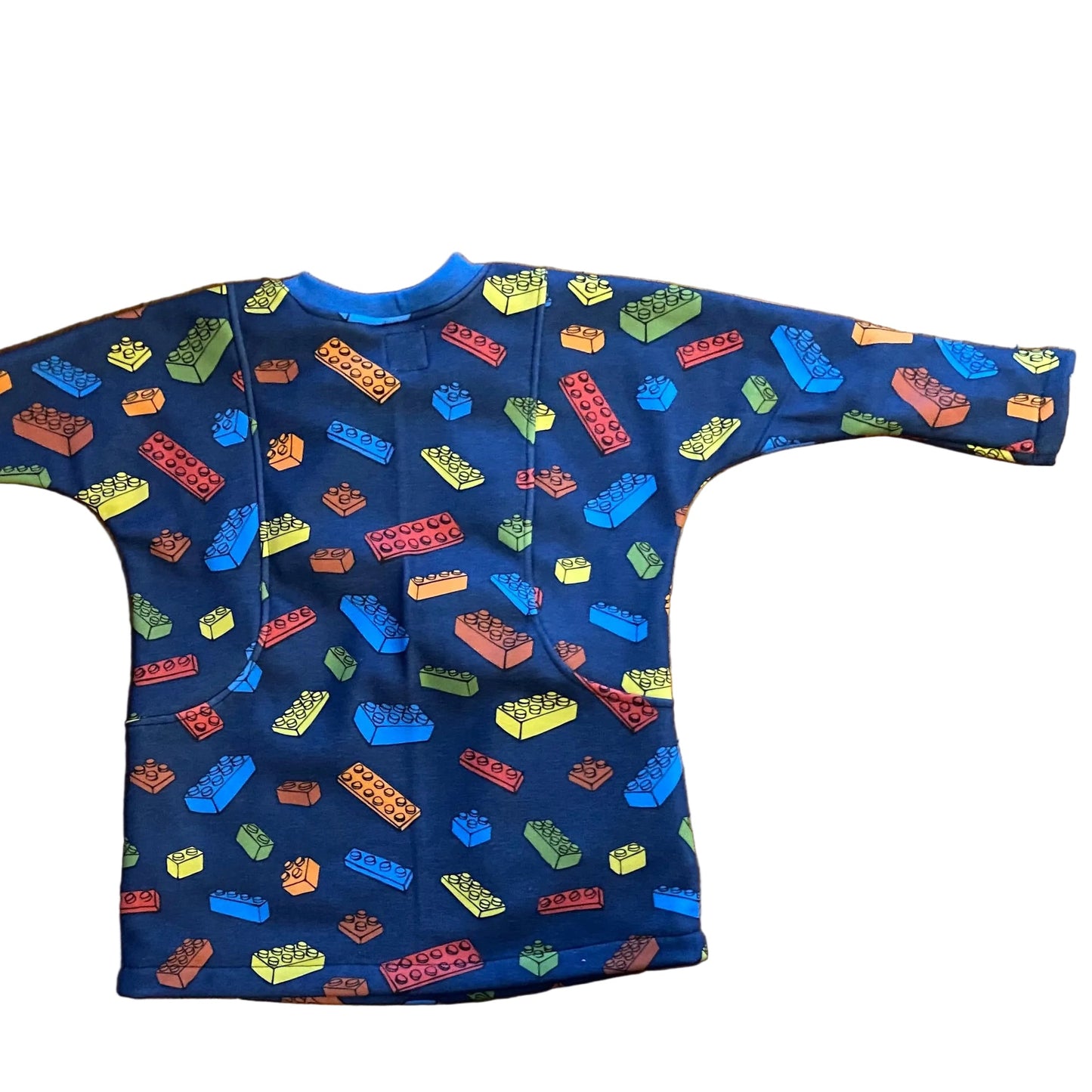 The Pocket Rocket Handmade Dress - Lego Bricks