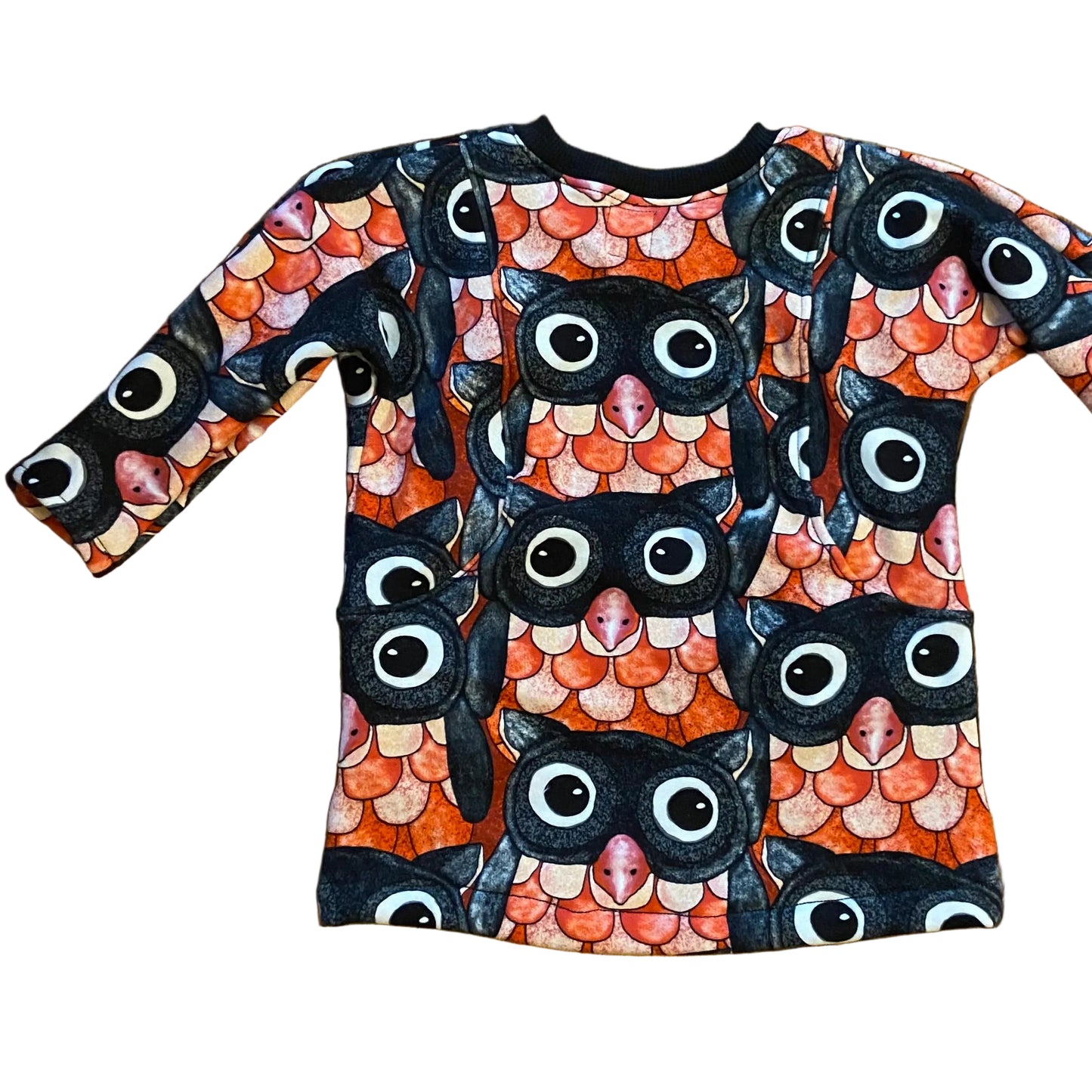The Pocket Rocket Handmade Dress - Owls