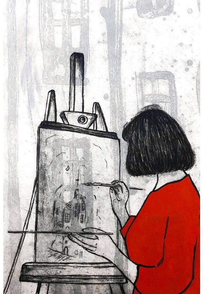 Original Art Print Blank Greeting Cards - individual