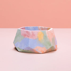 DIY Geometric Concrete Planter Kit