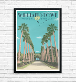 Vintage Poster - Williamstown Botanical Gardens