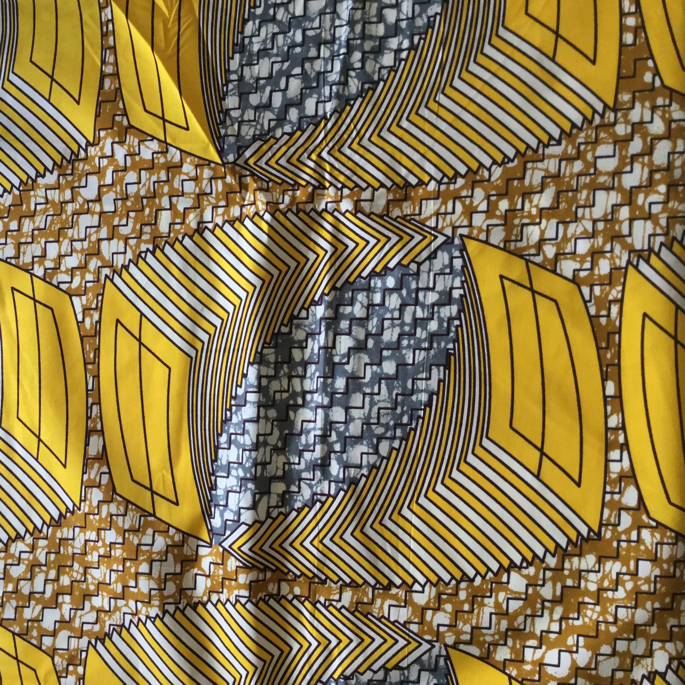 Custom Lamp Shade only - African Wax Yellow