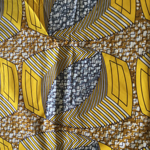 Custom Lamp Shade only - African Wax Yellow