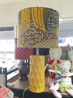 Custom Lamp Shade only - African Wax Yellow